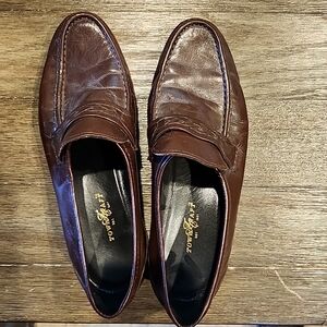 Brown Leather Men's Loafers